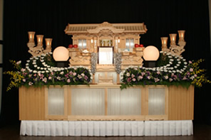 白木デザイン祭壇